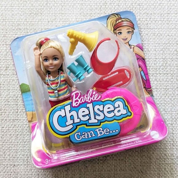 Barbie Chelsea Can Be Lifeguard Doll and Accessories - Picture 1 of 2